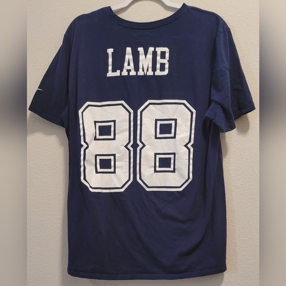 Nike Navy Blue Sports T-Shirt with Number 88 - Picture 3 of 4